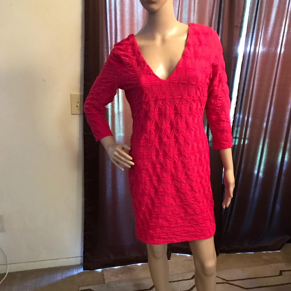 H&M LO BACK PINK MINI DRESS SIZE MEDIUM (NWT)